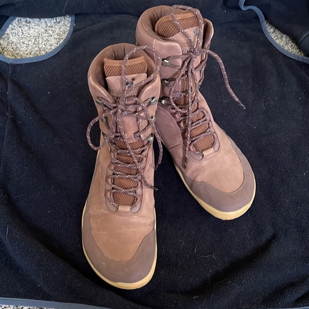 VIVOBAREFOOT Leather Tracker Firm Ground Hiking Boots